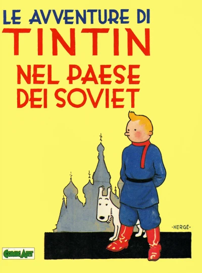 Cover of Le avventure di Tintin: Tintin nel paese dei Soviet