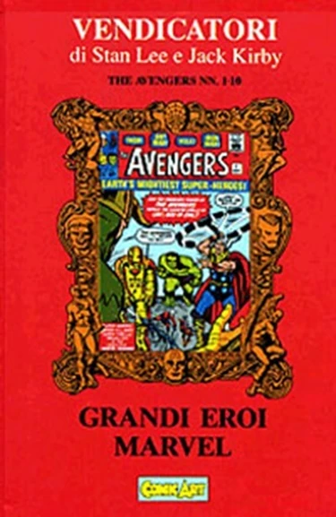 Cover of Grandi Eroi Marvel - Vendicatori di Stan Lee e Jack Kirby