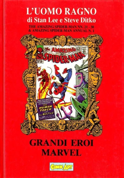 Cover of Grandi Eroi Marvel - L'Uomo Ragno
