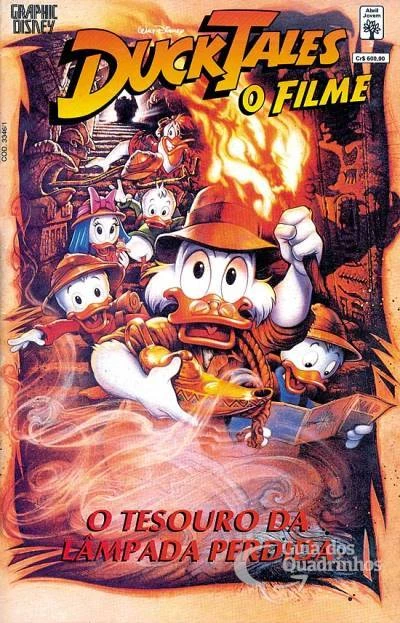 Cover of Duck tales O Filme: O Tesouro da Lampada Perdida