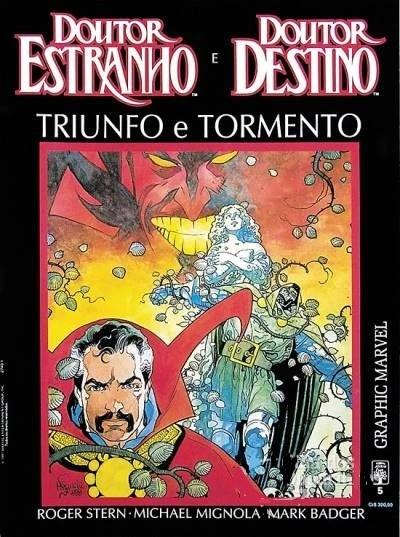 Cover of Doutor Estranho e Doutor Destino: Triunfo e tormento