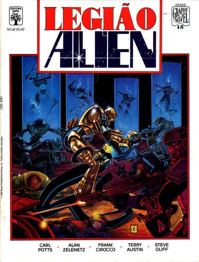 Cover of Legião Alien