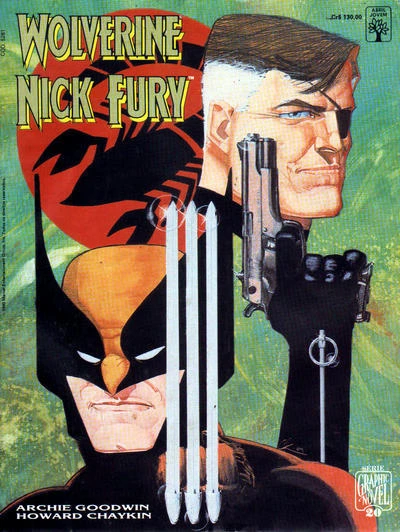 Cover of Wolverine / Nick Fury - Conexão Scorpio