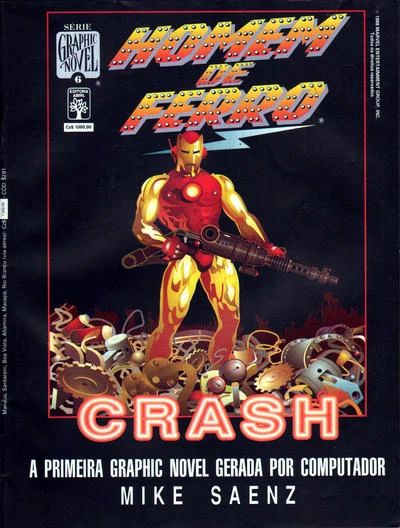 Cover of Homem de Ferro - Crash
