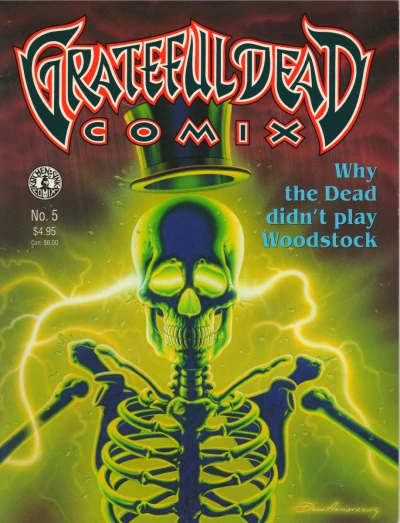 Cover of Why the Dead didn't play Woodstock