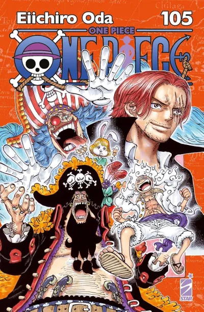 Cover of One piece new edition 105