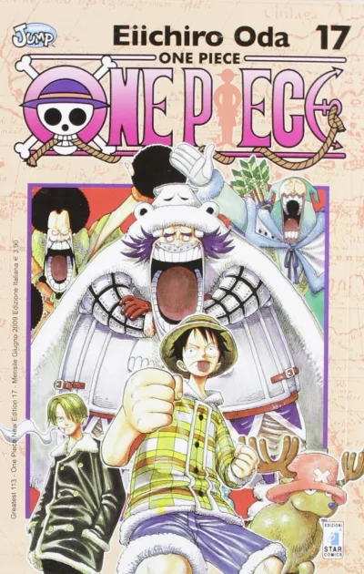 Cover of One piece new edition 17