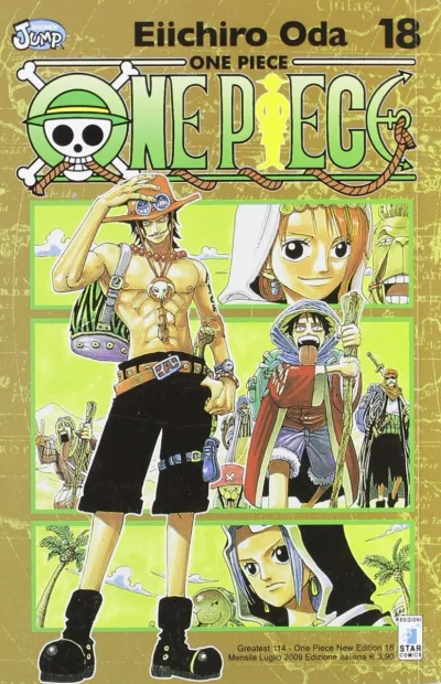 Cover of One piece new edition 18
