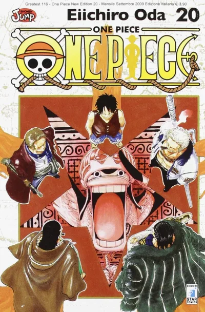 Cover of One piece new edition 20
