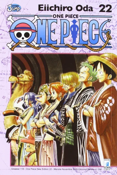 Cover of One piece new edition 22