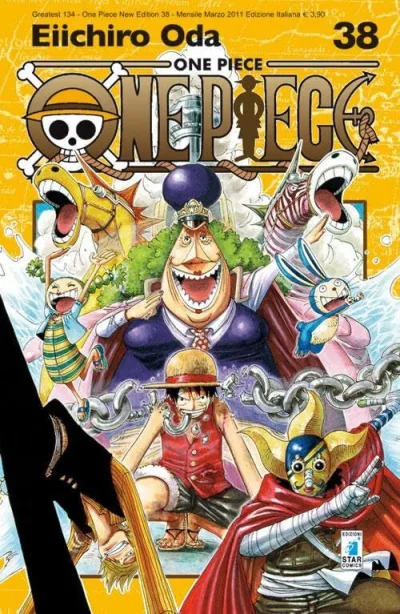 Cover of One piece new edition 38