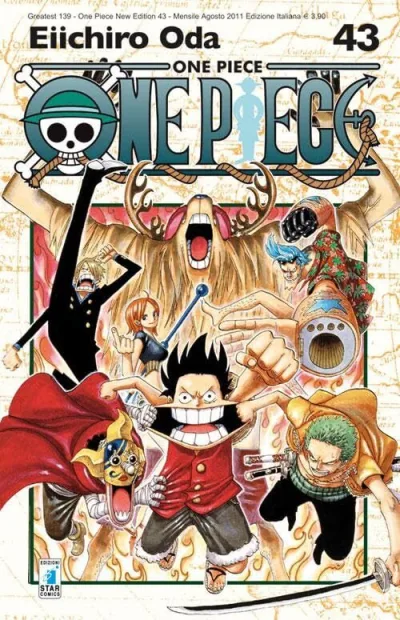 Cover of One piece new edition 43