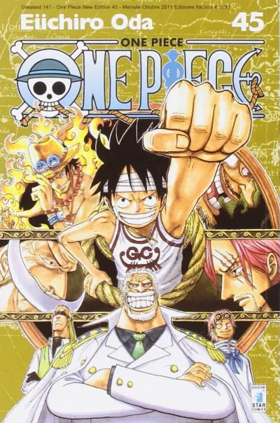 Cover of One piece new edition 45