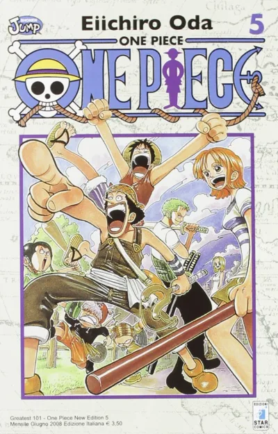 Cover of One piece new edition 5