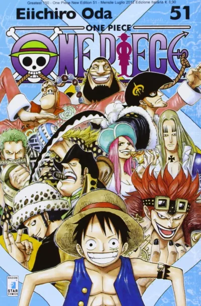 Cover of One piece new edition 51