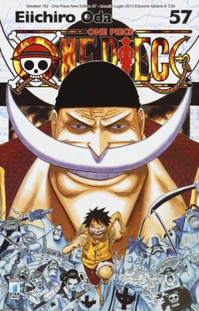 Cover of One piece new edition 57