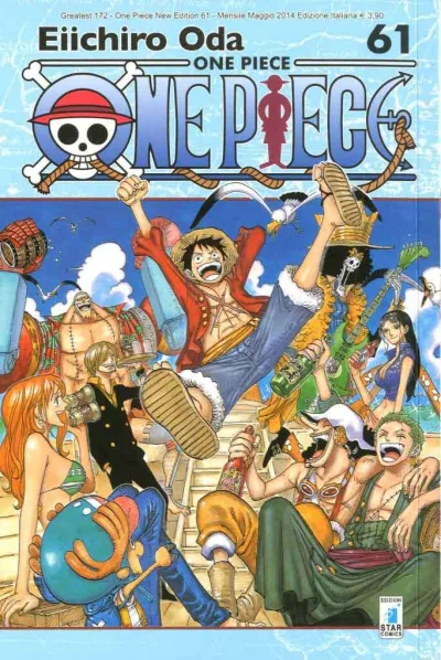 Cover of One piece new edition 61