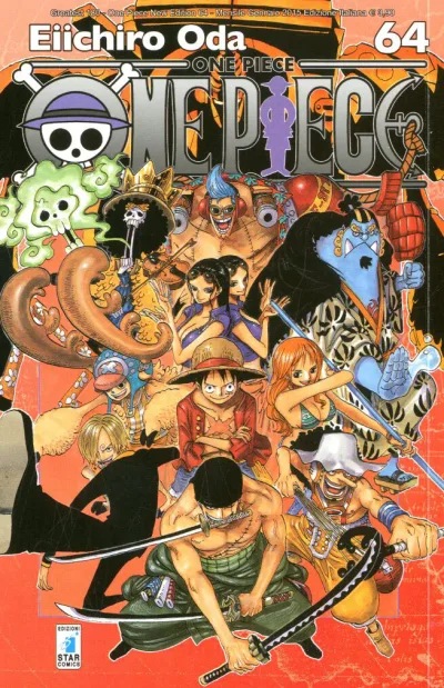 Cover of One piece new edition 64
