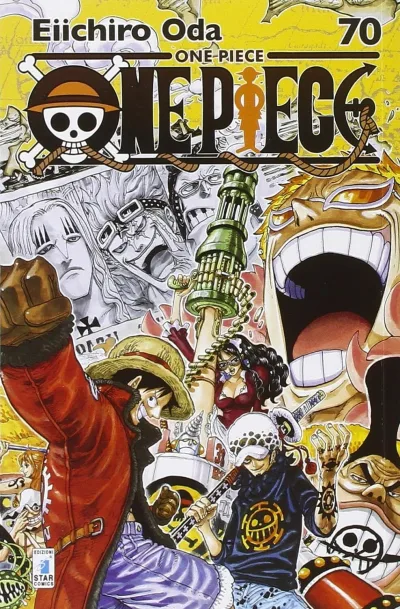 Cover of One piece new edition 70