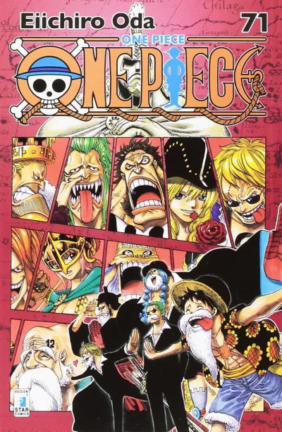 Cover of One piece new edition 71