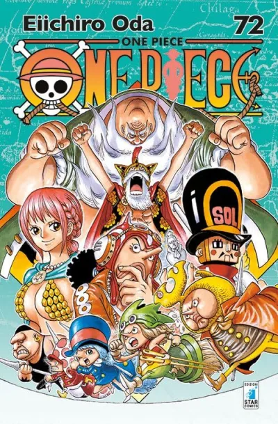 Cover of One piece new edition 72