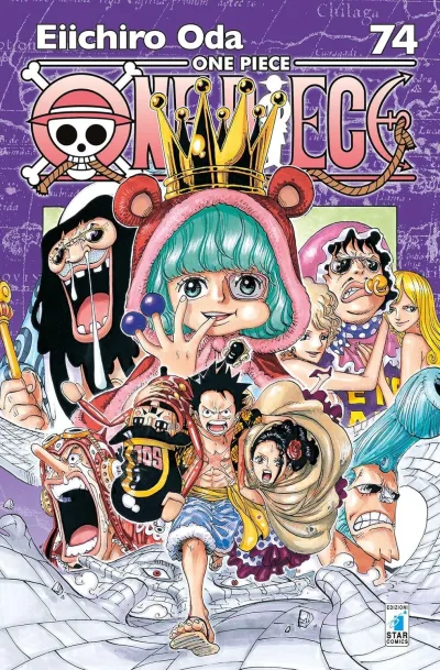 Cover of One piece new edition 74