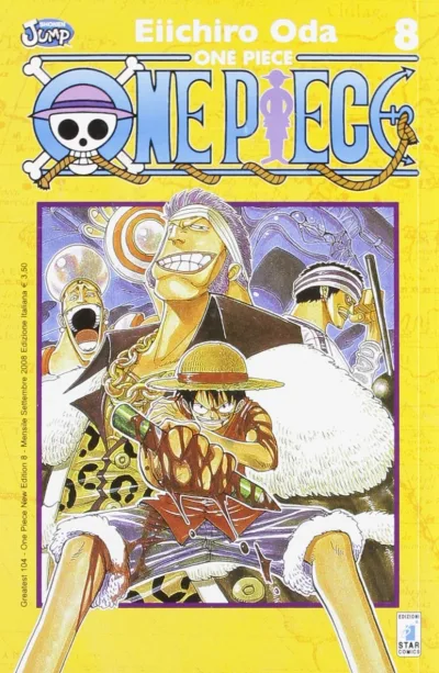 Cover of One piece new edition 8