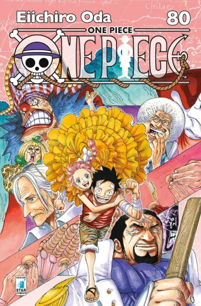 Cover of One piece new edition 80