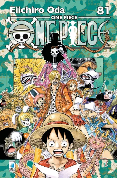 Cover of One piece new edition 81