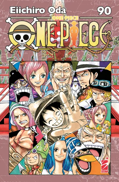 Cover of One piece new edition 90