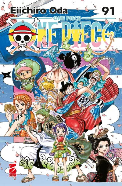 Cover of One piece new edition 91