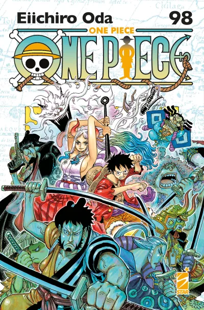 Cover of One piece new edition 98