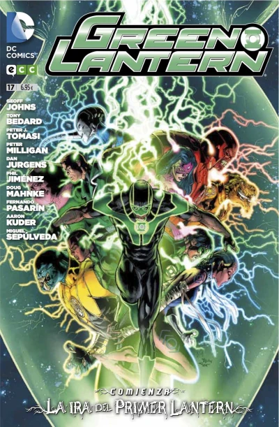 Cover of La ira del primer Lantern - Comienza