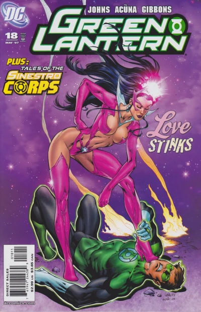 Cover of Mystery of the Star Sapphire Part 1; Tales of the Sinestro Corps: Despotellis Spreads Fear