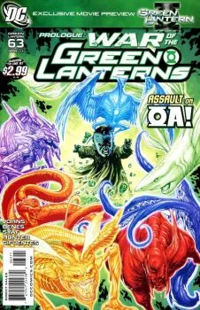 Cover of War of the Green Lanterns Prologue