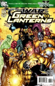 Cover of War of the Green Lanterns, Part Four