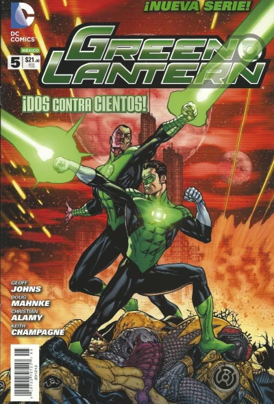 Cover of Sinestro Parte Cinco