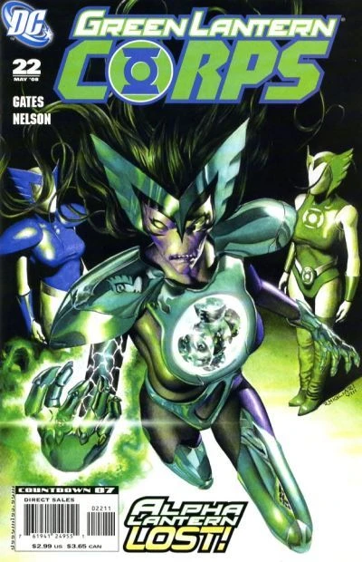 Cover of The Curse of the Alpha Lantern Part 2