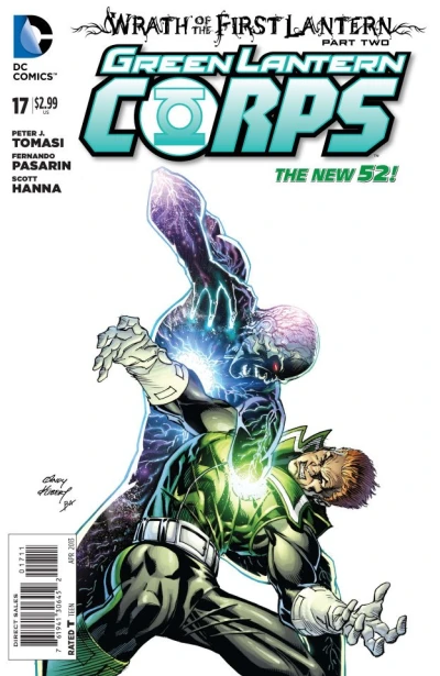 Cover of Wrath of the First Lantern, Part Two: Decimated