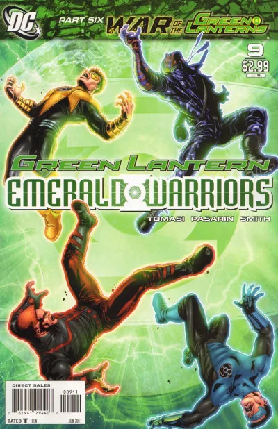 Cover of Green Lantern: Emerald Warriors