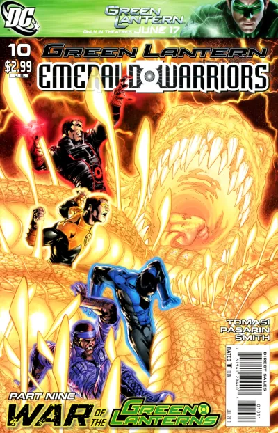 Cover of Green Lantern: Emerald Warriors