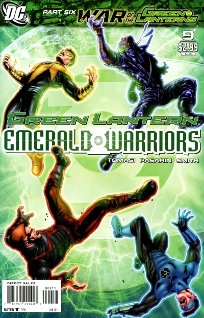 Cover of Green Lantern: Emerald Warriors