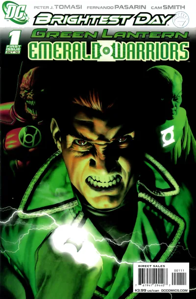 Cover of Green Lantern: Emerald Warriors