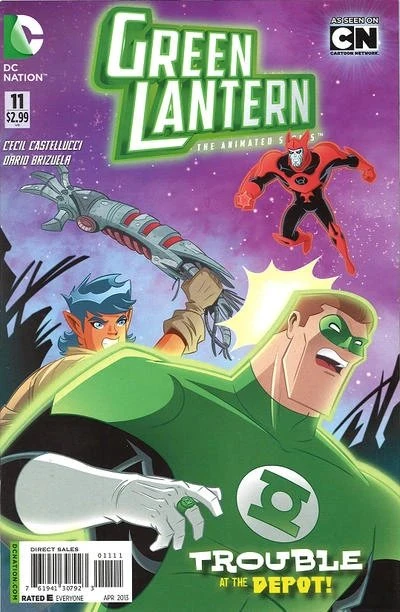 Cover of Green Lantern: The Animated Series
