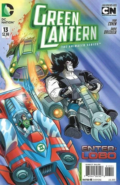 Cover of Green Lantern: The Animated Series