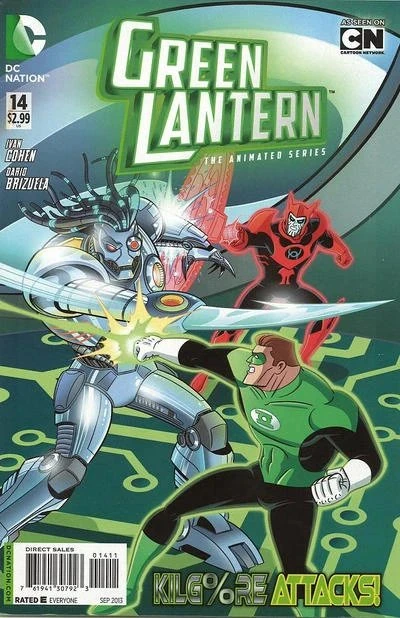 Cover of Green Lantern: The Animated Series