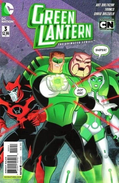 Cover of Green Lantern: The Animated Series