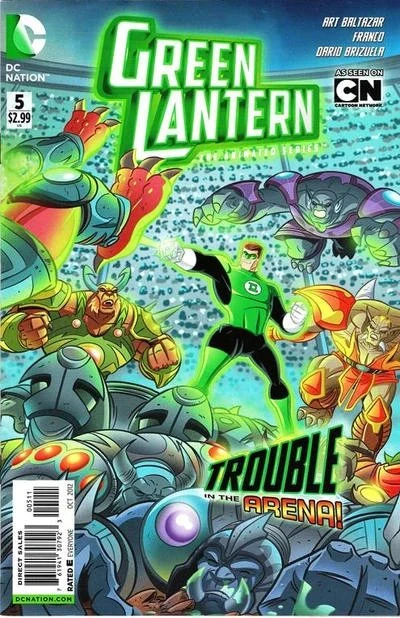 Cover of Green Lantern: The Animated Series