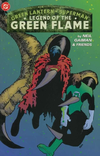 Cover of Green Lantern/Superman: Legend of the Green Flame