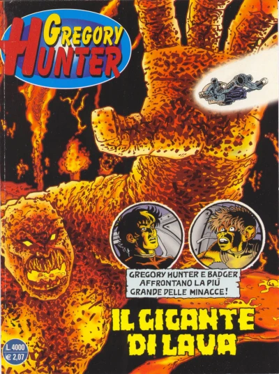 Cover of Il gigante di lava